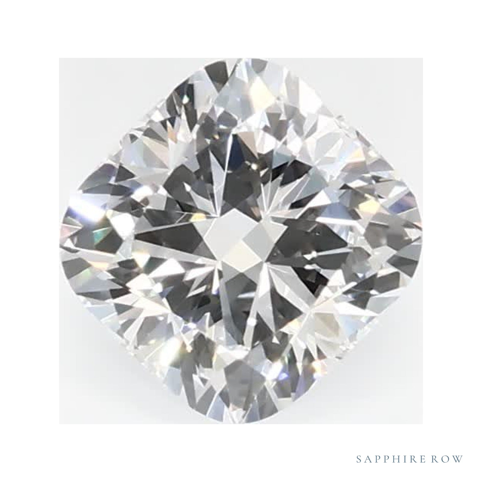 0.71 ct lab-grown diamond, cushion cut | Sapphire Row · cut4