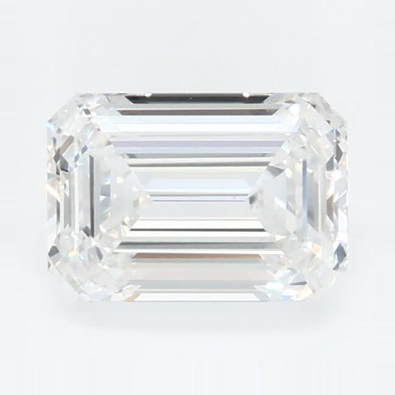 0.71 ct lab-grown diamond, emerald cut | Sapphire Row · cut7