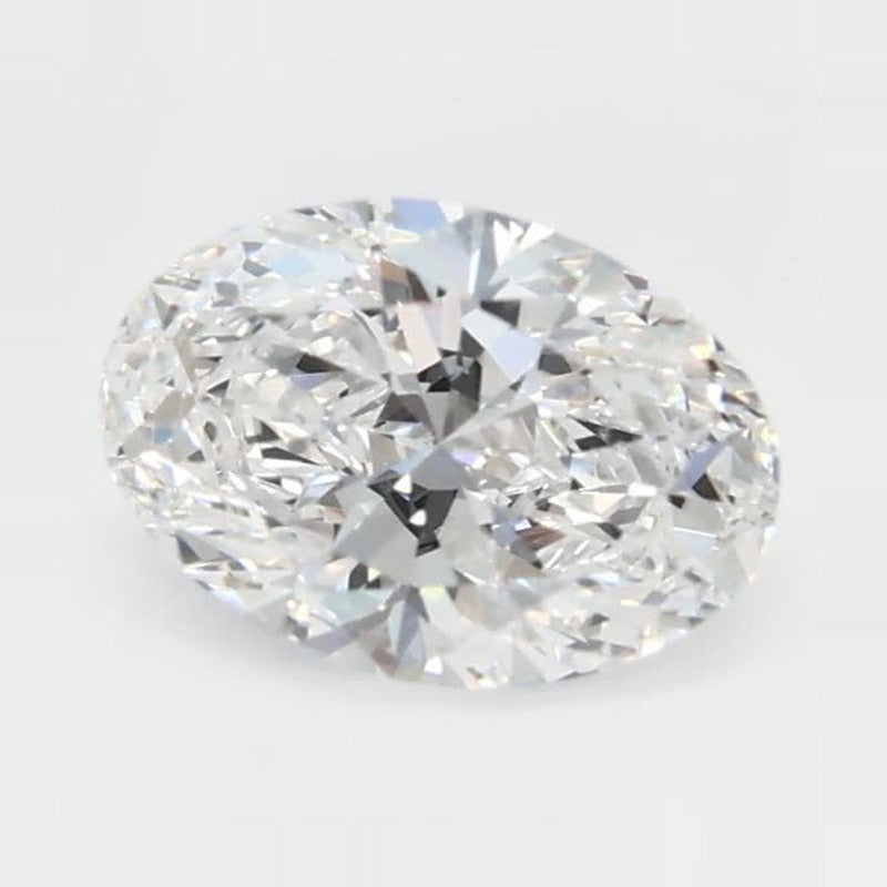 0.71 ct lab-grown diamond, oval cut | Sapphire Row · cut7