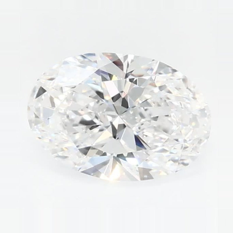 0.71 ct lab-grown diamond, oval cut | Sapphire Row · cut7