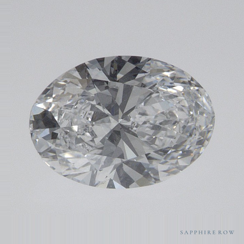 0.71 ct lab-grown diamond, oval cut | Sapphire Row · cut7