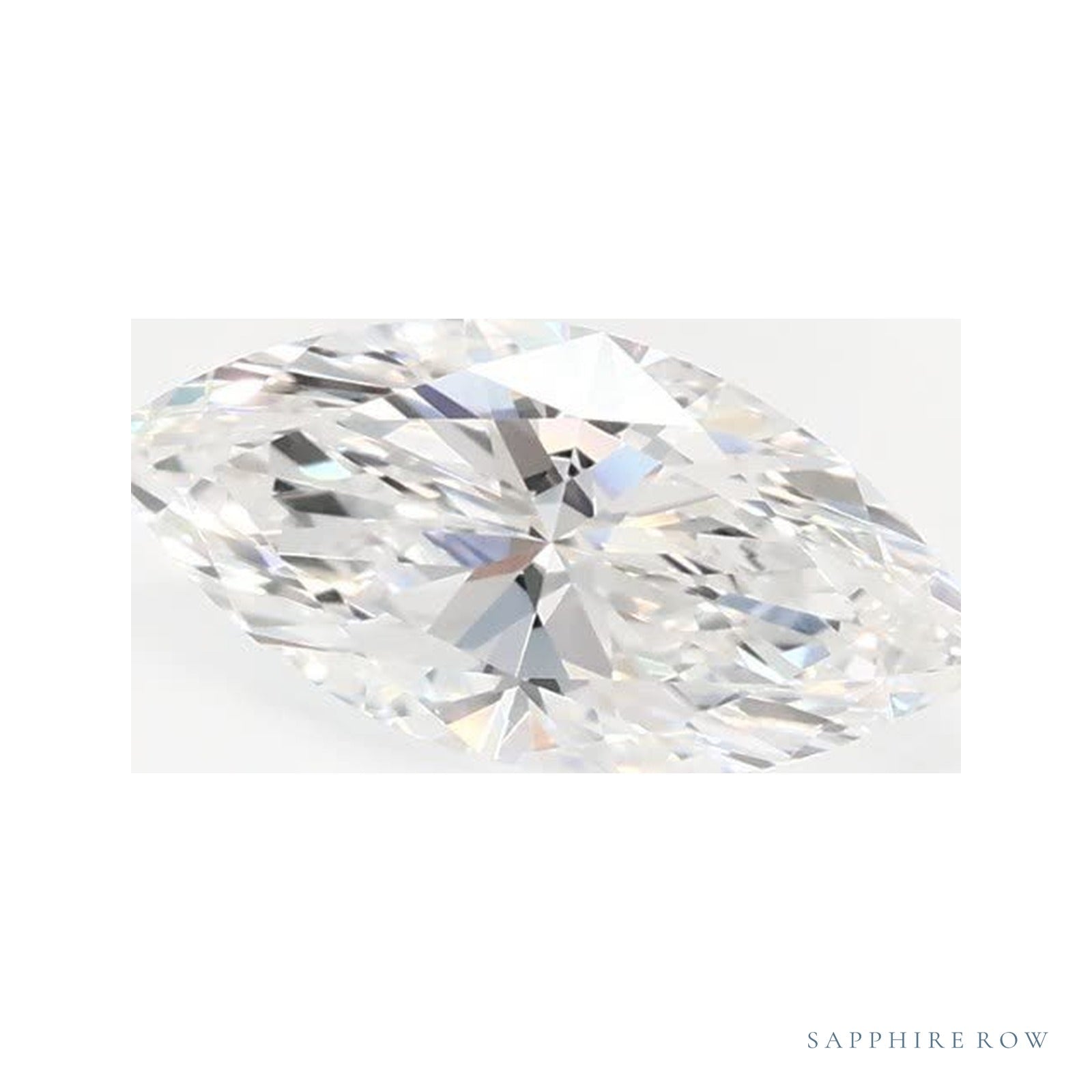 0.71 ct lab-grown diamond, marquise cut | Sapphire Row · cut4