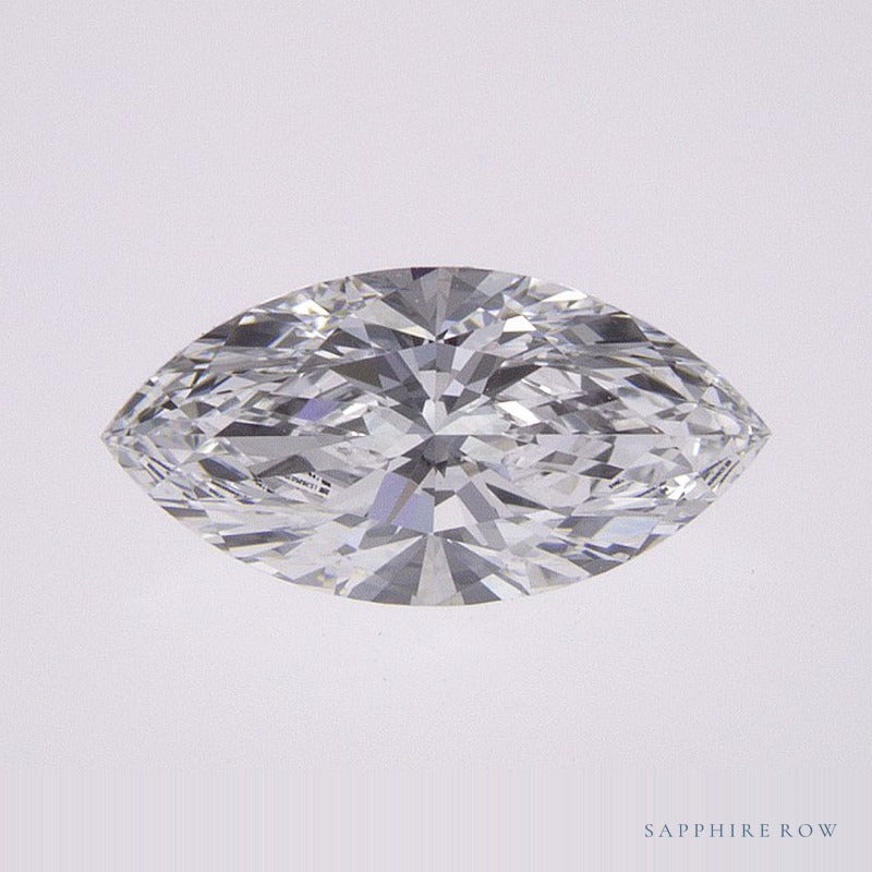 0.71 ct lab-grown diamond, marquise cut | Sapphire Row · cut7