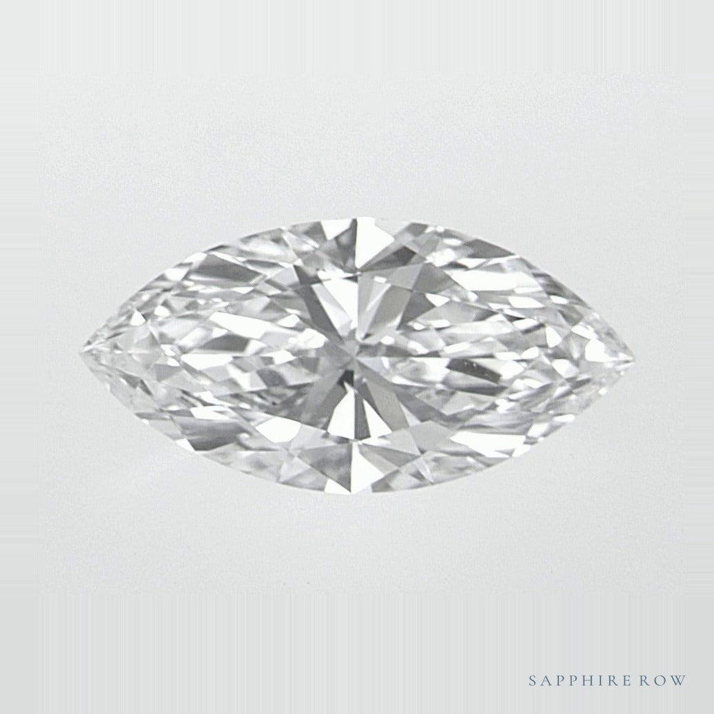 0.71 ct lab-grown diamond, marquise cut | Sapphire Row · cut7