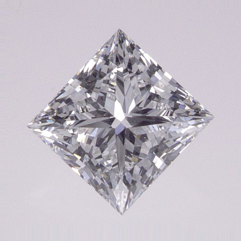 0.71 ct lab-grown diamond, square cut | Sapphire Row · cut7