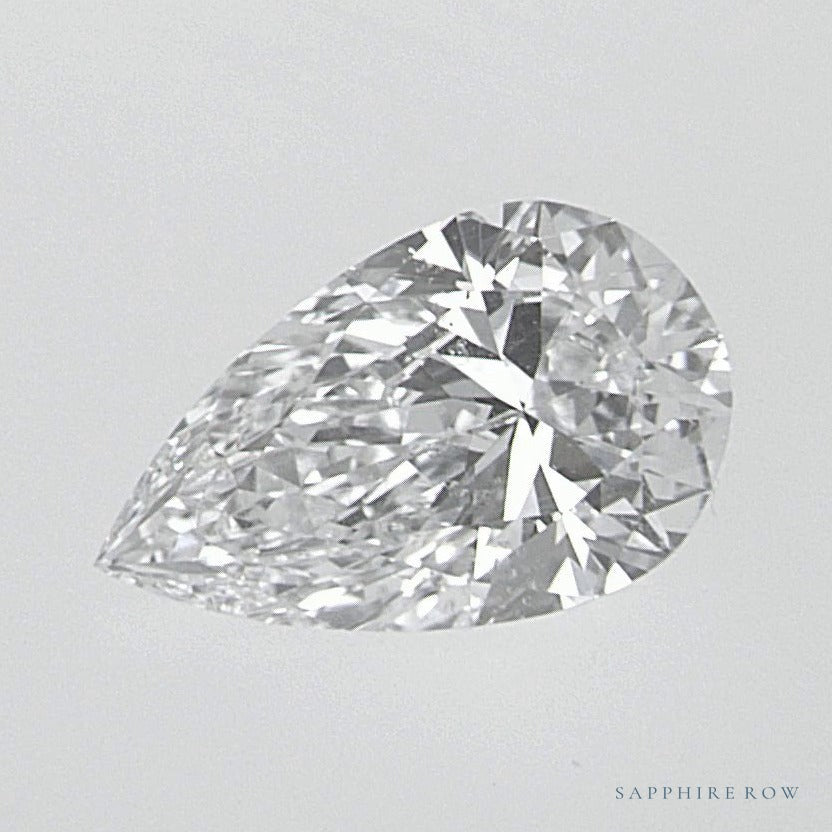 0.70 ct natural diamond, pear cut | Sapphire Row · cut7