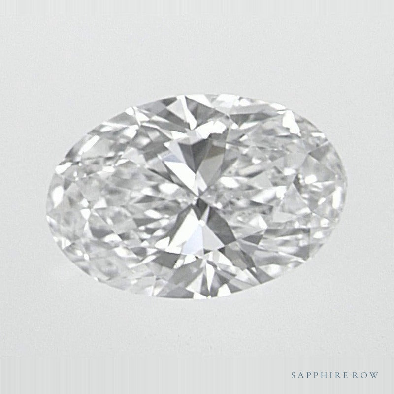 0.70 ct natural diamond, oval cut | Sapphire Row · cut7