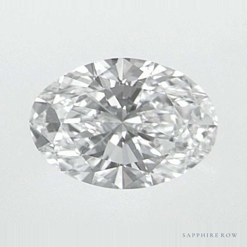 0.70 ct natural diamond, oval cut | Sapphire Row · cut7