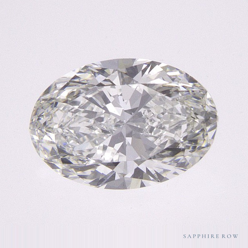 0.70 ct natural diamond, oval cut | Sapphire Row · cut7