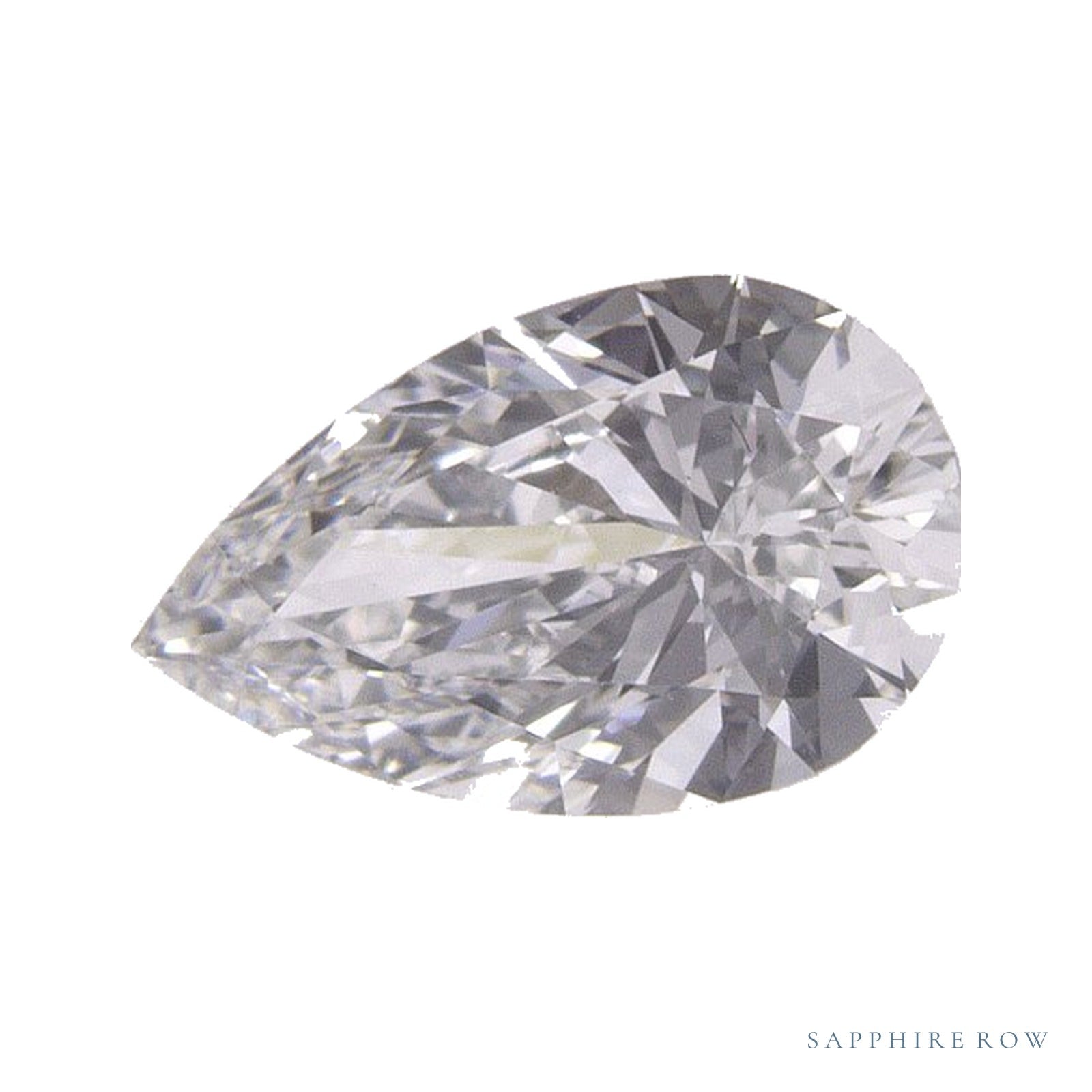 0.70 ct natural diamond, pear cut | Sapphire Row · cut4