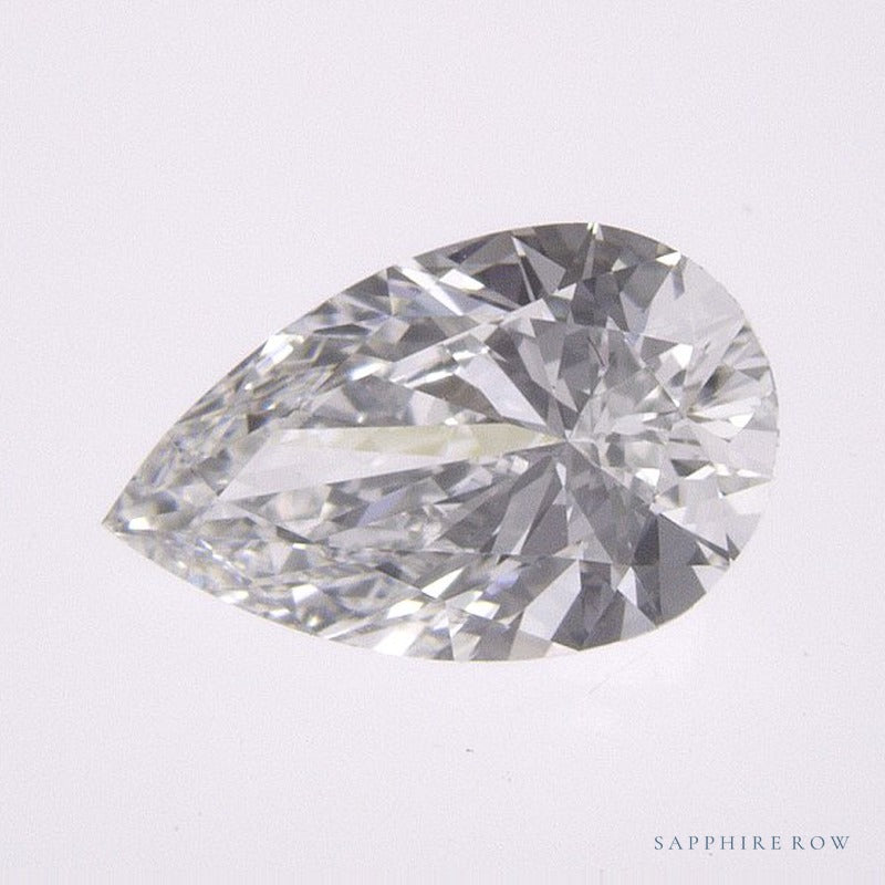 0.70 ct natural diamond, pear cut | Sapphire Row · cut7