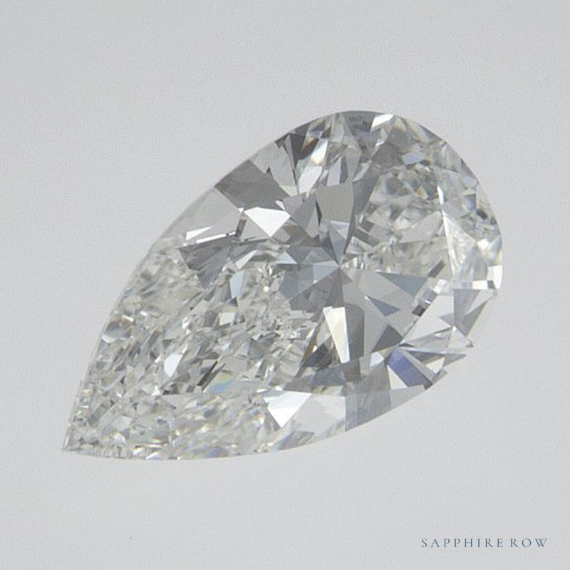 0.70 ct natural diamond, pear cut | Sapphire Row · cut7