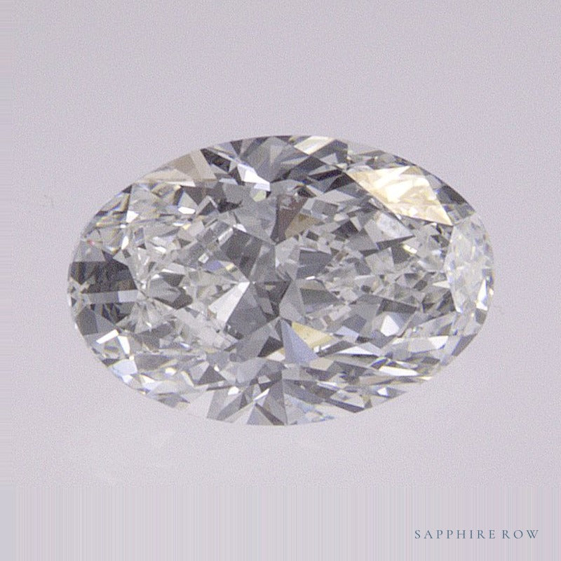 0.70 ct natural diamond, oval cut | Sapphire Row · cut7