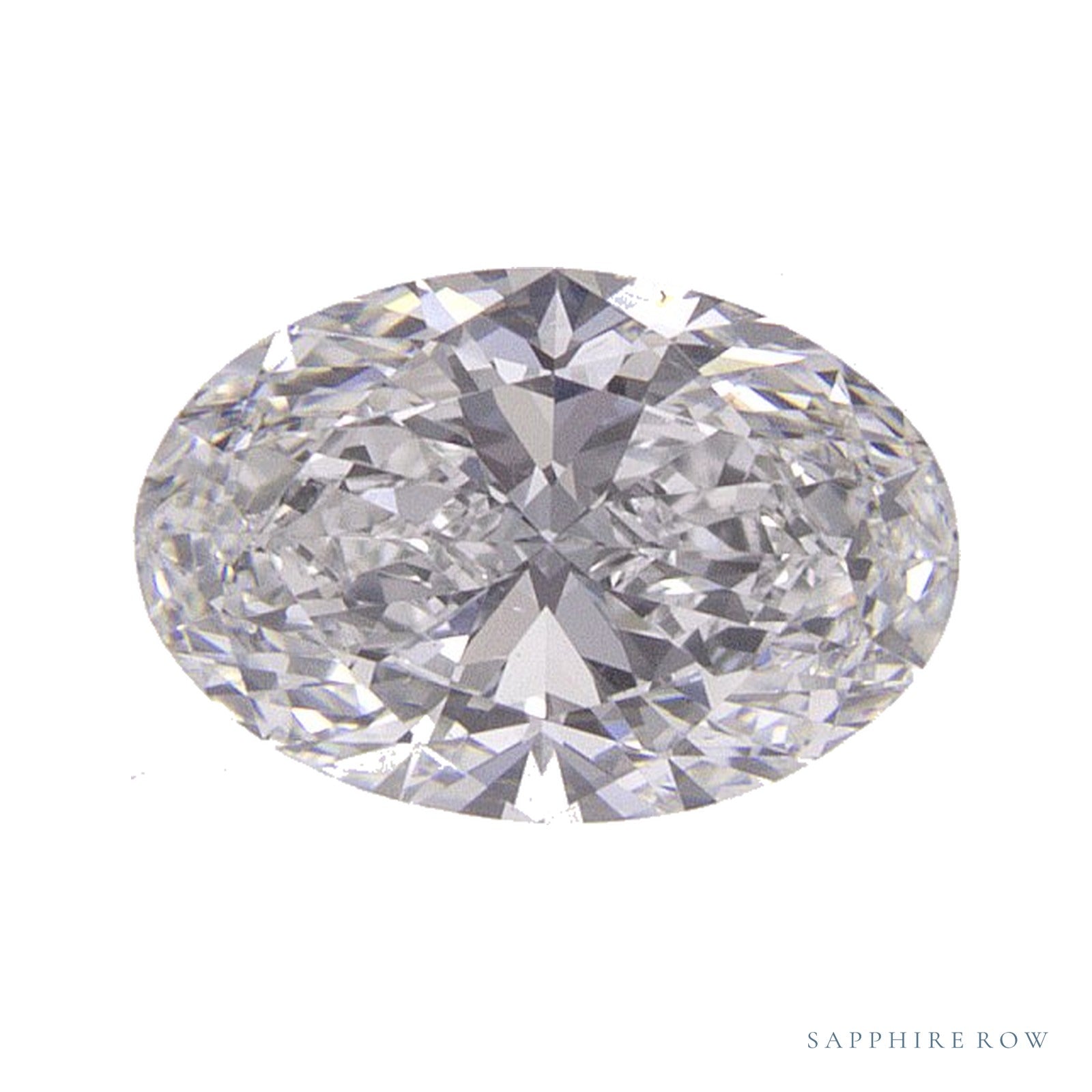 0.70 ct natural diamond, oval cut | Sapphire Row · cut4