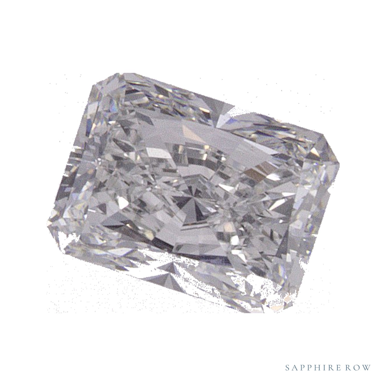 0.70 ct natural diamond, radiant cut | Sapphire Row · cut4