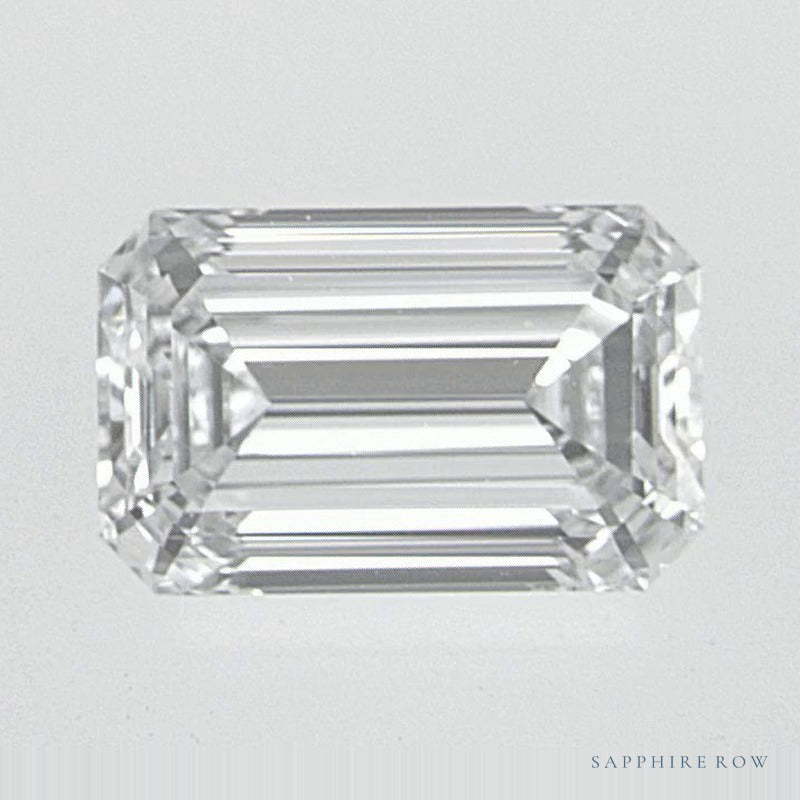 0.70 ct natural diamond, emerald cut | Sapphire Row · cut7