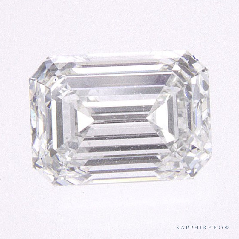 0.70 ct natural diamond, emerald cut | Sapphire Row · cut6