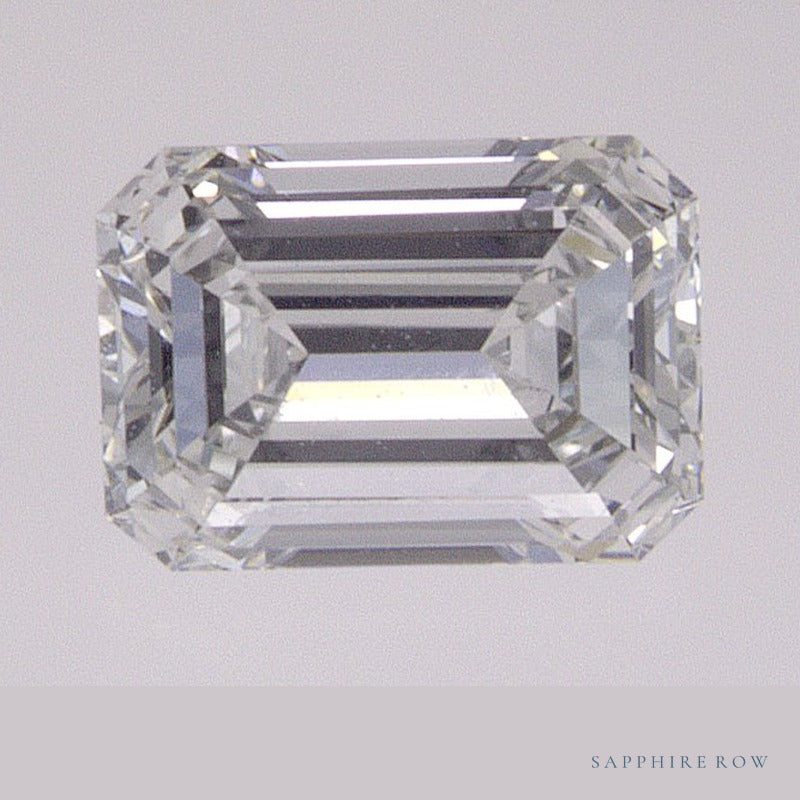 0.70 ct natural diamond, emerald cut | Sapphire Row · cut6