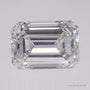 0.70 ct natural diamond, emerald cut | Sapphire Row · cut7