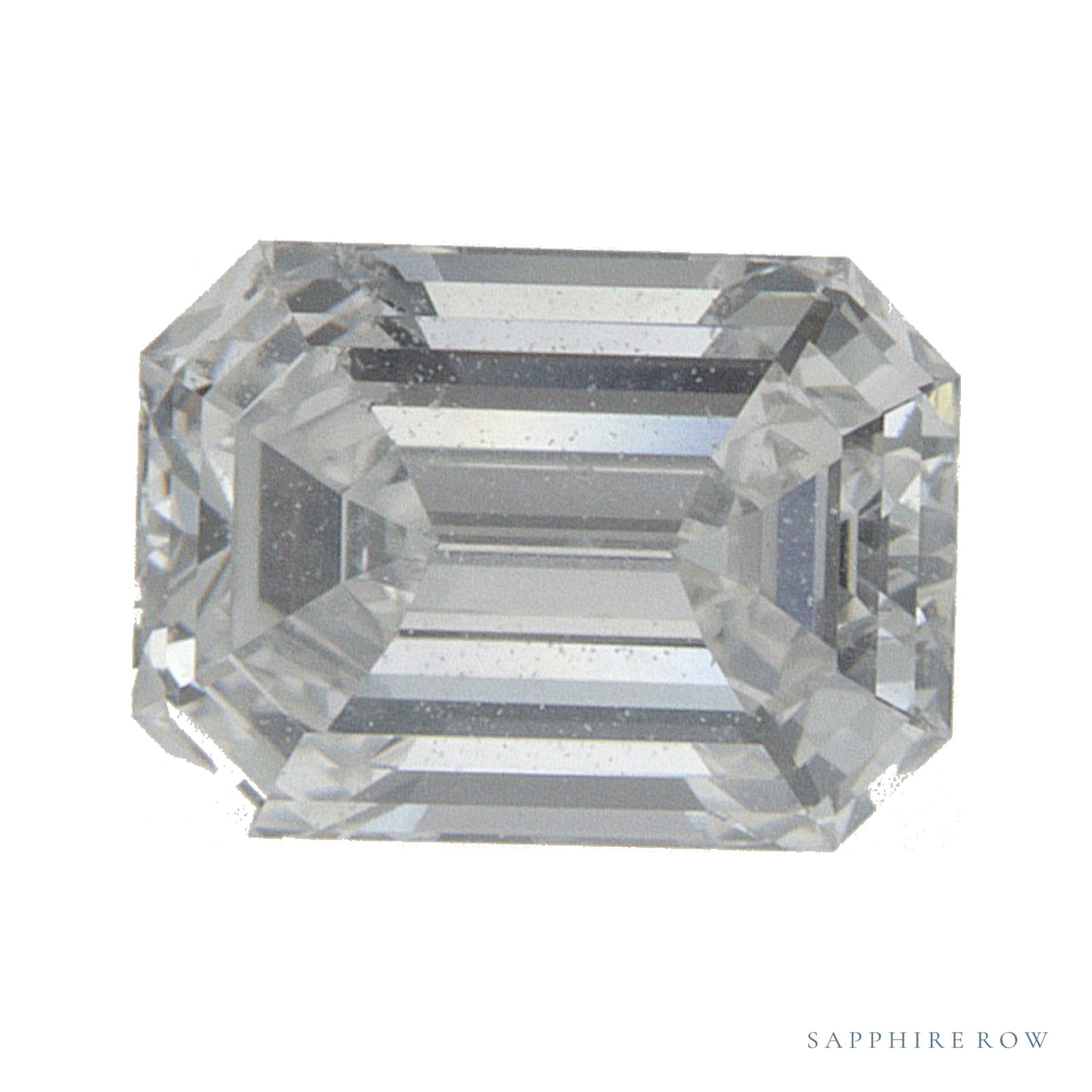 0.70 ct natural diamond, emerald cut | Sapphire Row · cut4