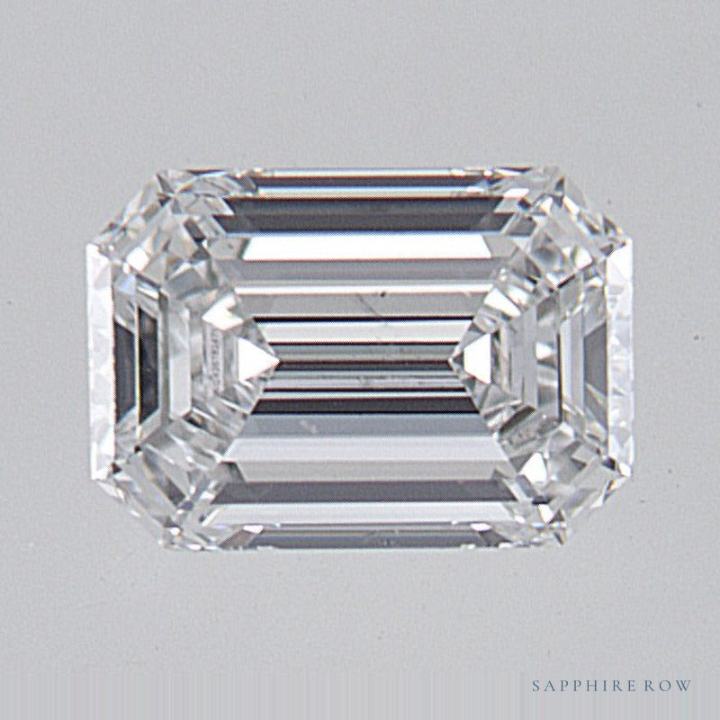 0.70 ct natural diamond, emerald cut | Sapphire Row · cut6