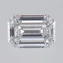 0.70 ct natural diamond, emerald cut | Sapphire Row · cut7