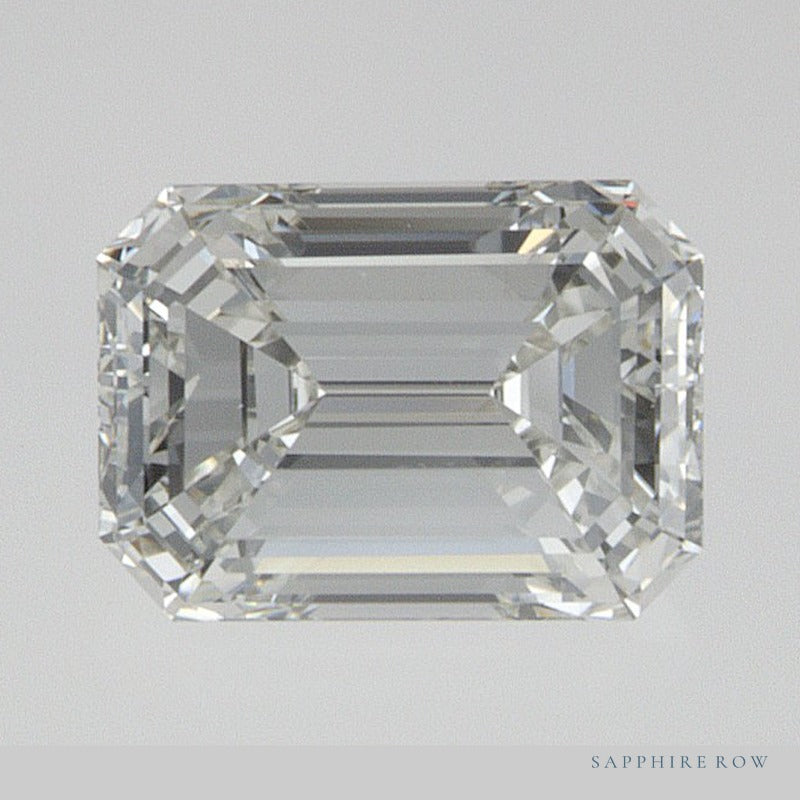 0.70 ct natural diamond, emerald cut | Sapphire Row · cut6