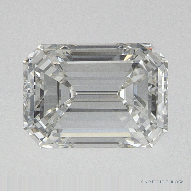 0.70 ct natural diamond, emerald cut | Sapphire Row · cut7