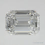 0.70 ct natural diamond, emerald cut | Sapphire Row · cut7