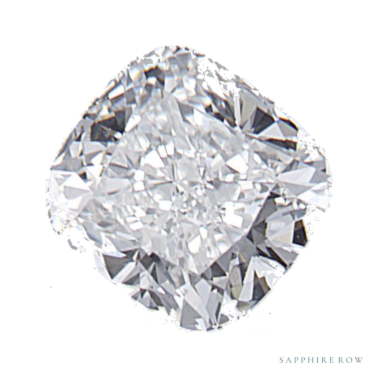0.70 ct natural diamond, cushion cut | Sapphire Row · cut4