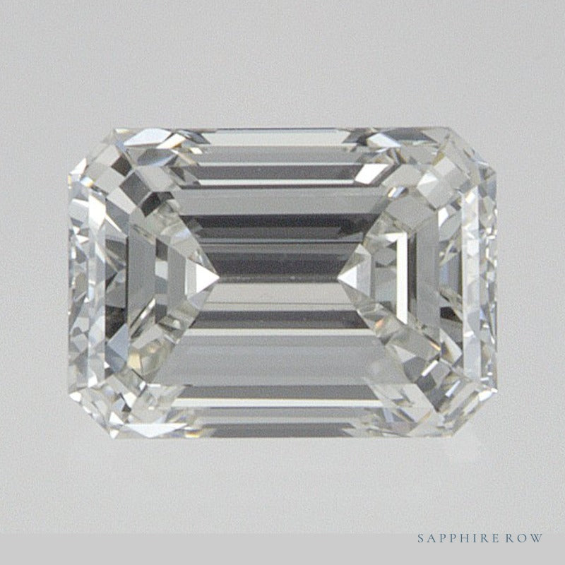 0.70 ct natural diamond, emerald cut | Sapphire Row · cut6