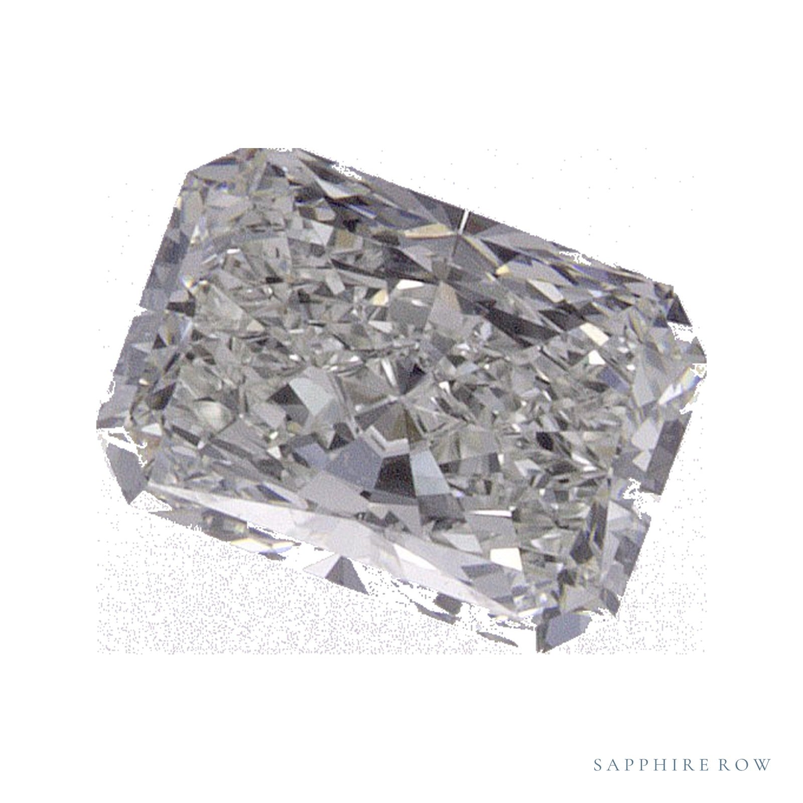 0.70 ct natural diamond, radiant cut | Sapphire Row · cut4