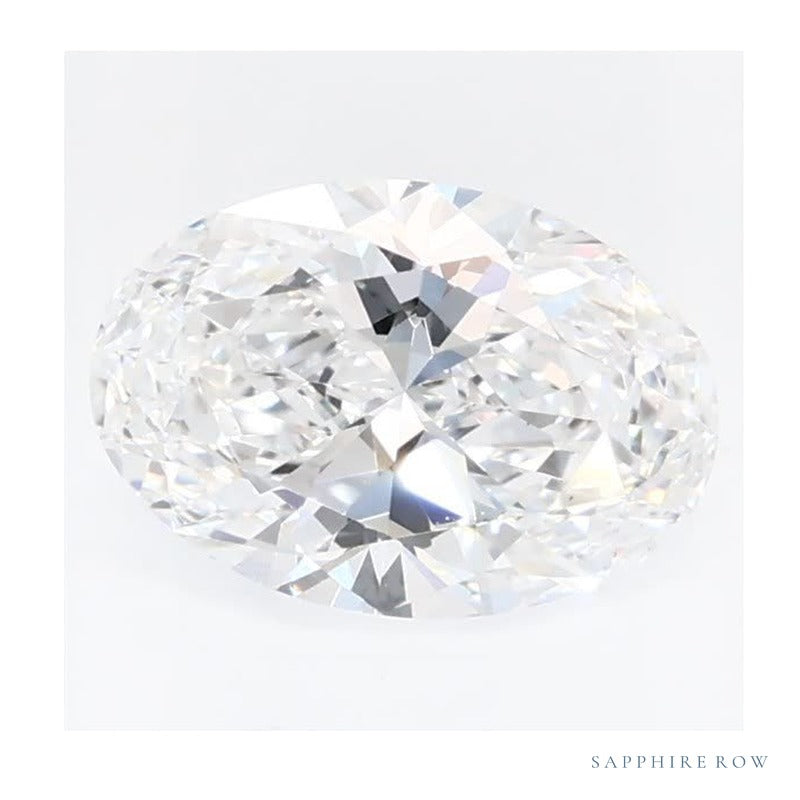 0.70 ct lab-grown diamond, oval cut | Sapphire Row · cut7