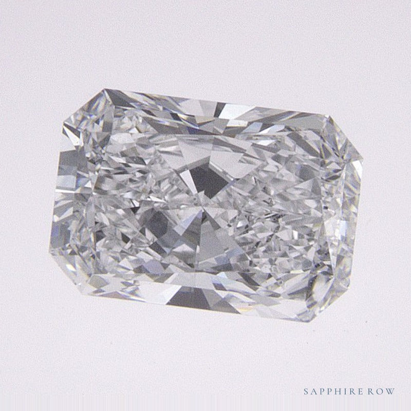 0.70 ct lab-grown diamond, radiant cut | Sapphire Row · cut7