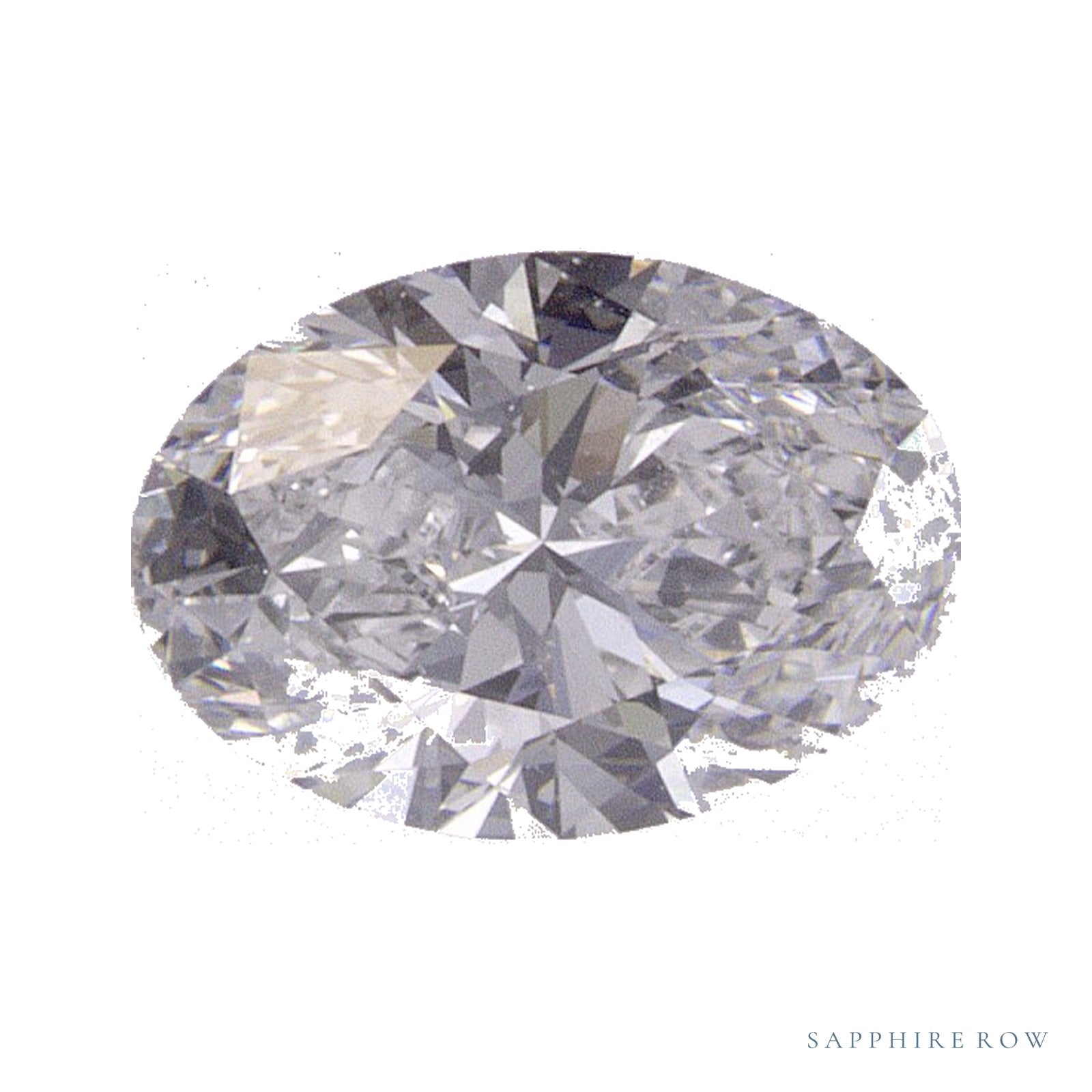 0.68 ct natural diamond, oval cut | Sapphire Row · cut4