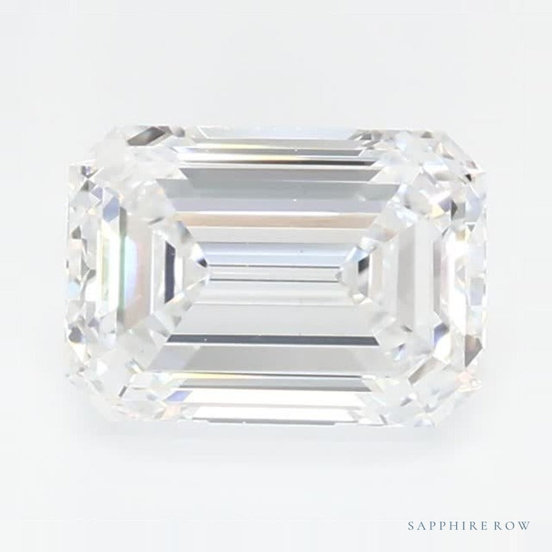 0.64 ct lab-grown diamond, emerald cut | Sapphire Row · cut7