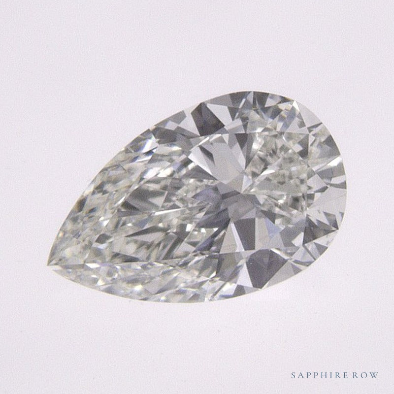 0.61 ct natural diamond, pear cut | Sapphire Row · cut7