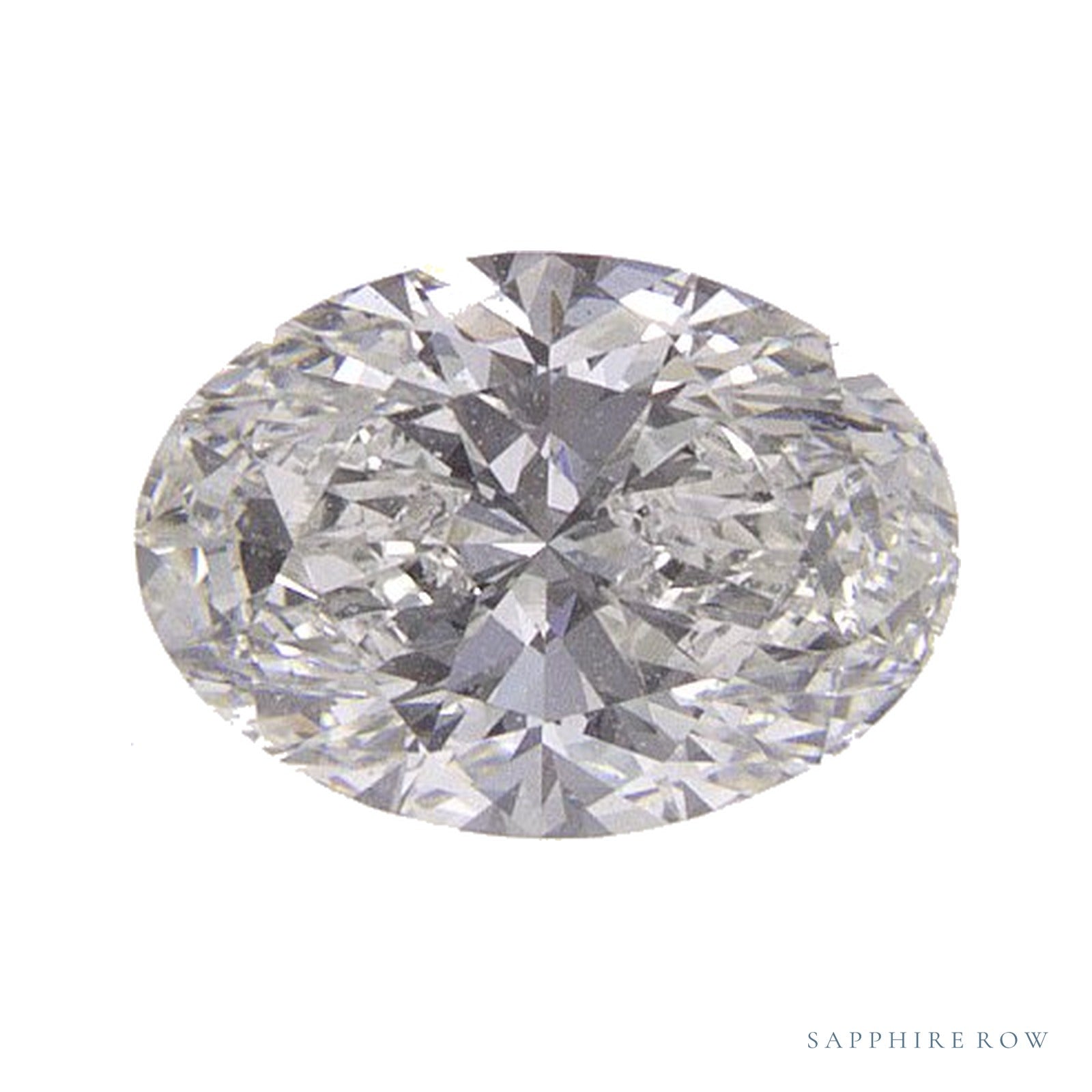 0.61 ct natural diamond, oval cut | Sapphire Row · cut4