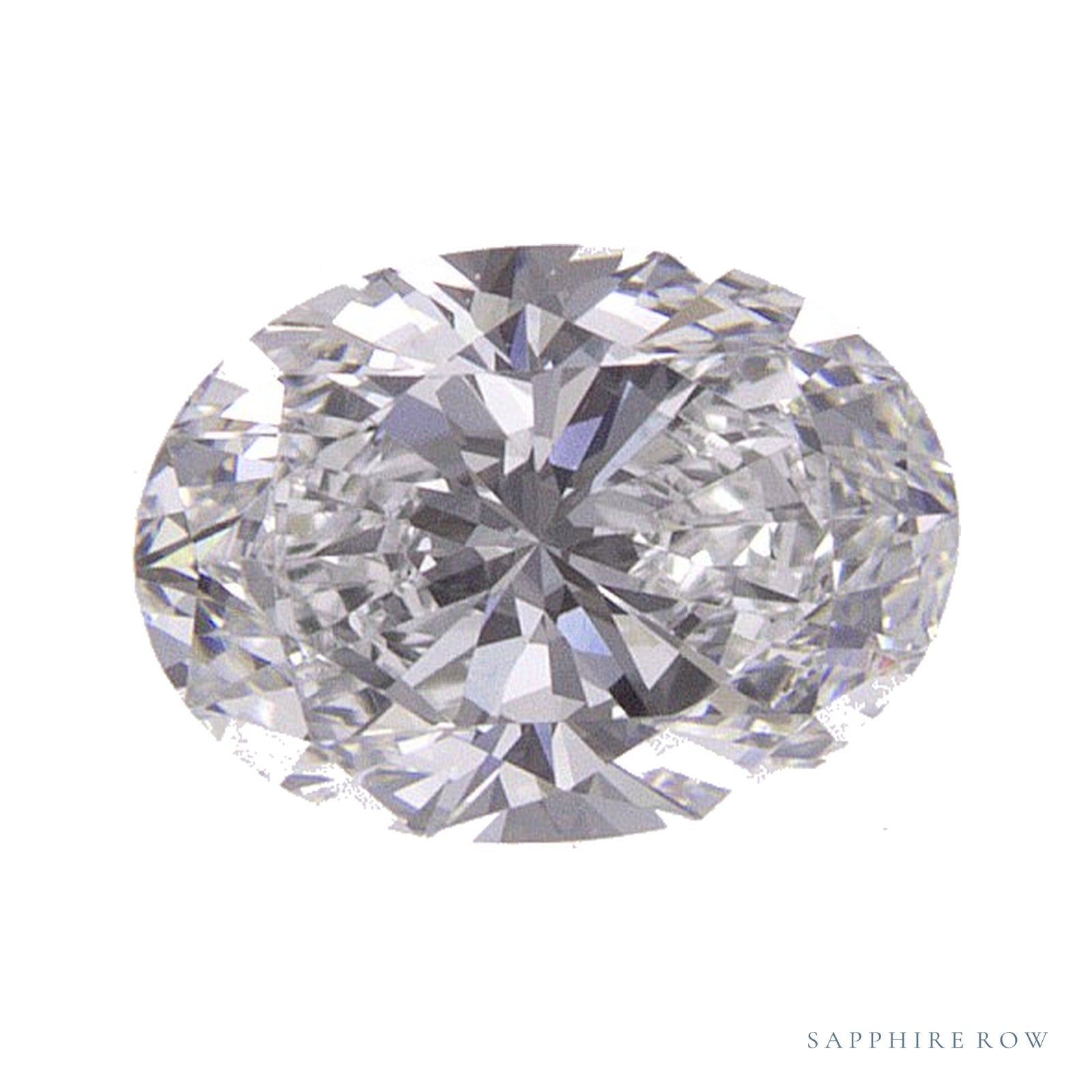 0.61 ct natural diamond, oval cut | Sapphire Row · cut4