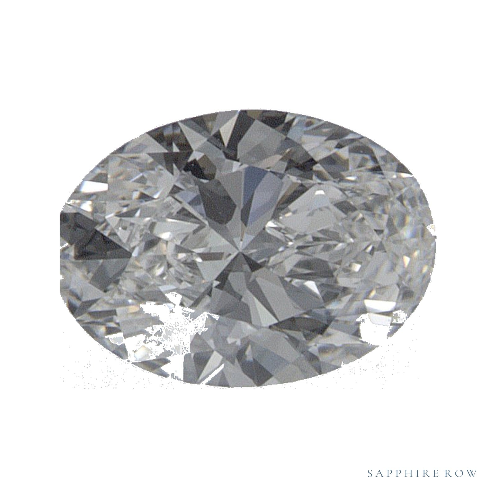 0.61 ct natural diamond, oval cut | Sapphire Row · cut4