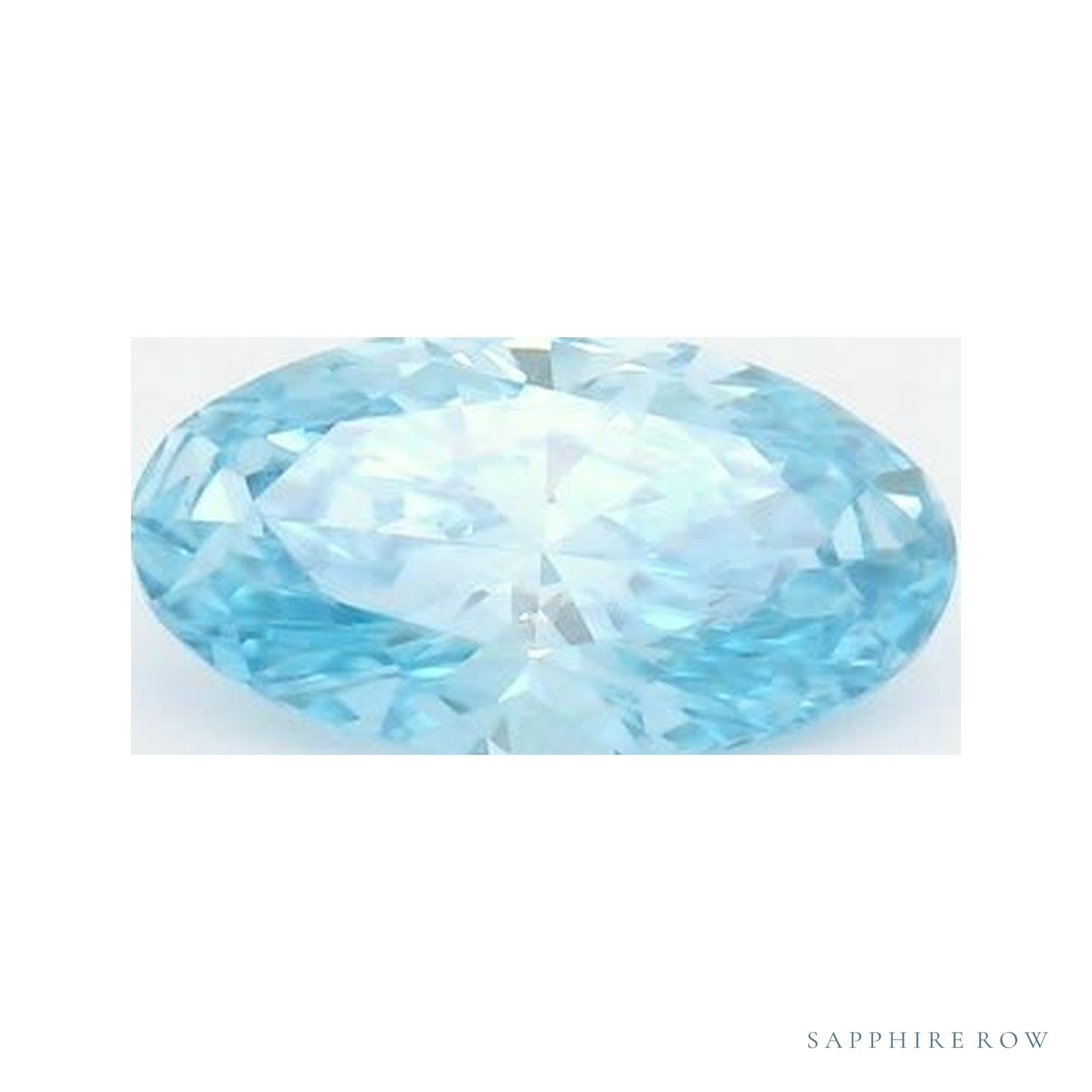 0.61 ct lab-grown diamond, oval cut | Sapphire Row · cut4
