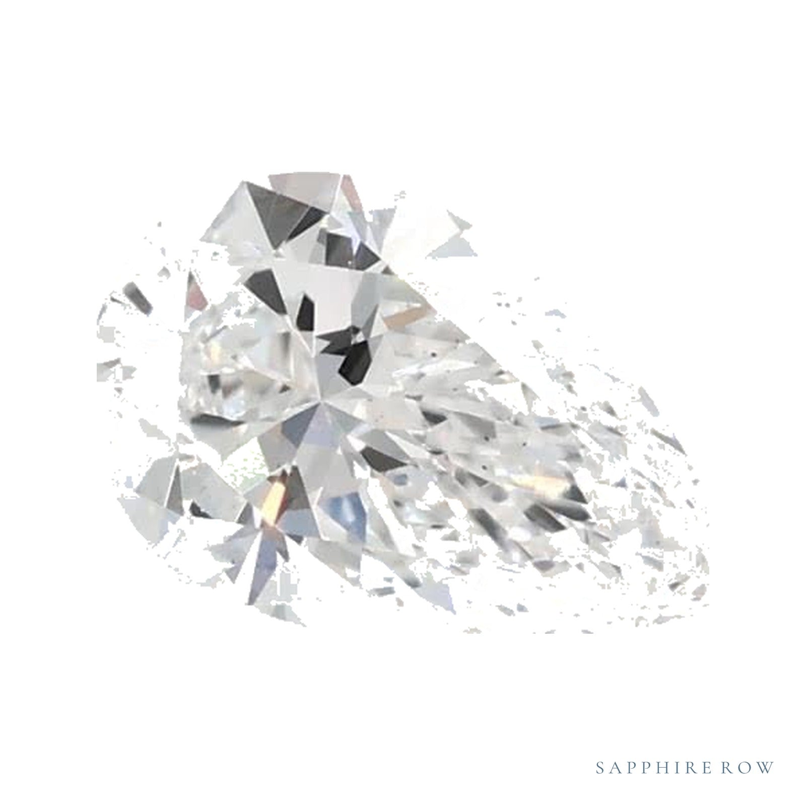 0.61 ct lab-grown diamond, pear cut | Sapphire Row · cut4