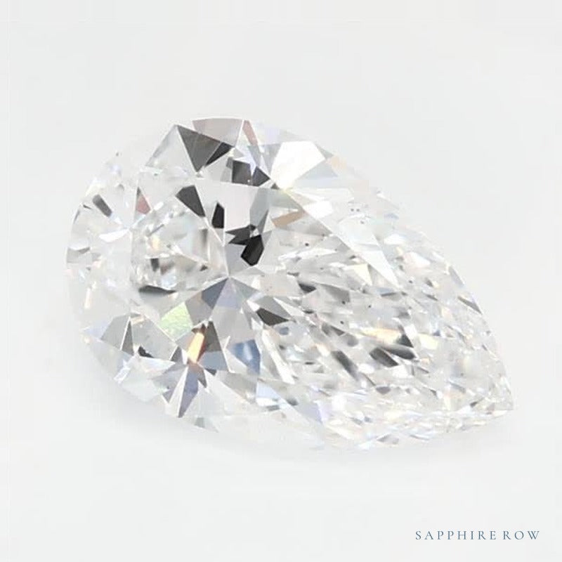 0.61 ct lab-grown diamond, pear cut | Sapphire Row · cut7