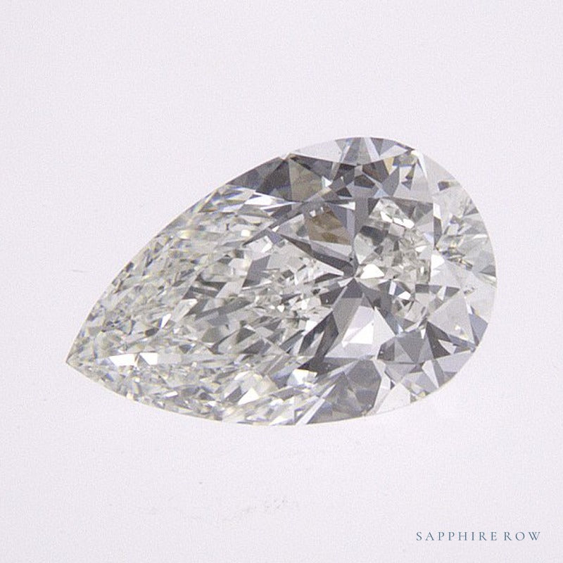 0.60 ct natural diamond, pear cut | Sapphire Row · cut7