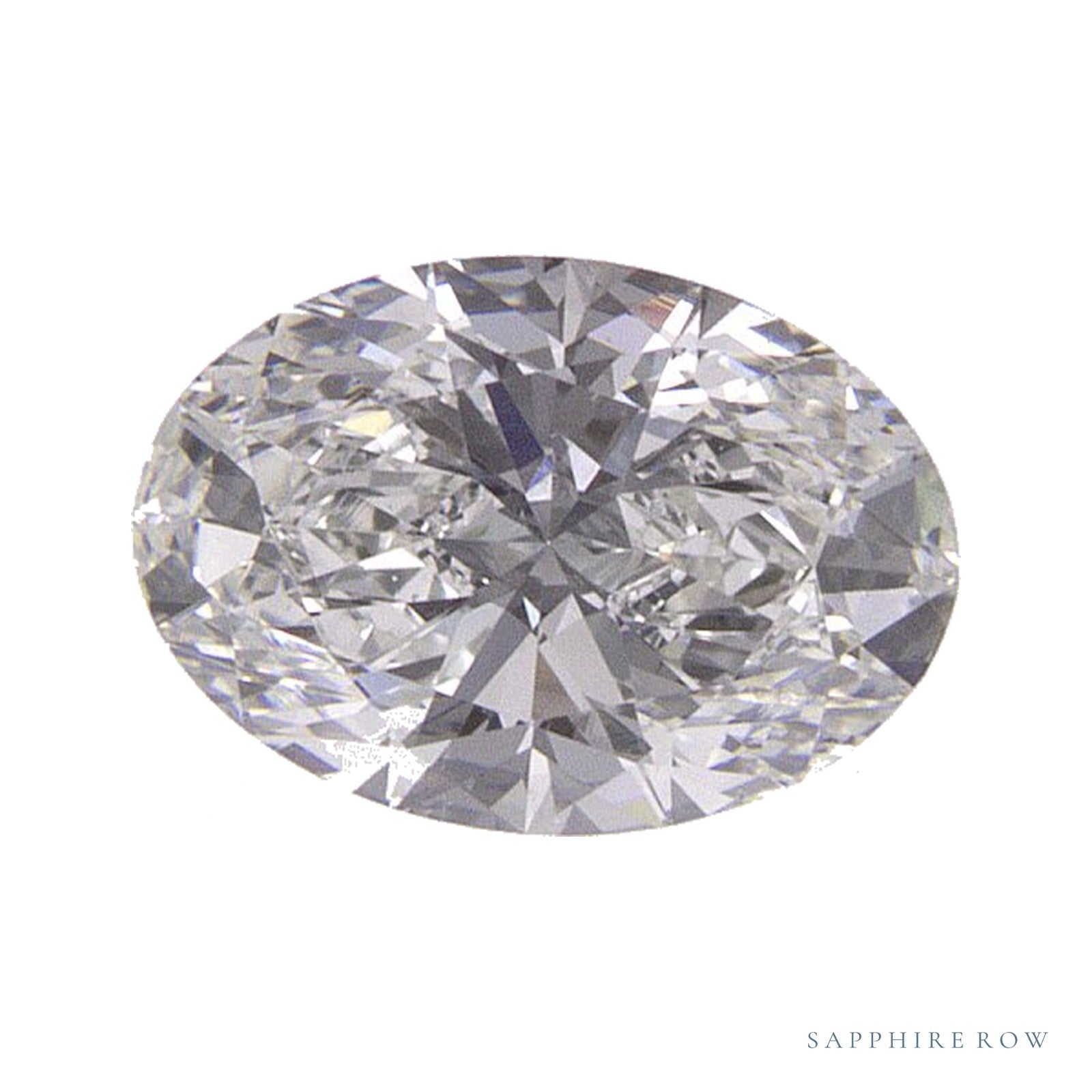 0.60 ct natural diamond, oval cut | Sapphire Row · cut4