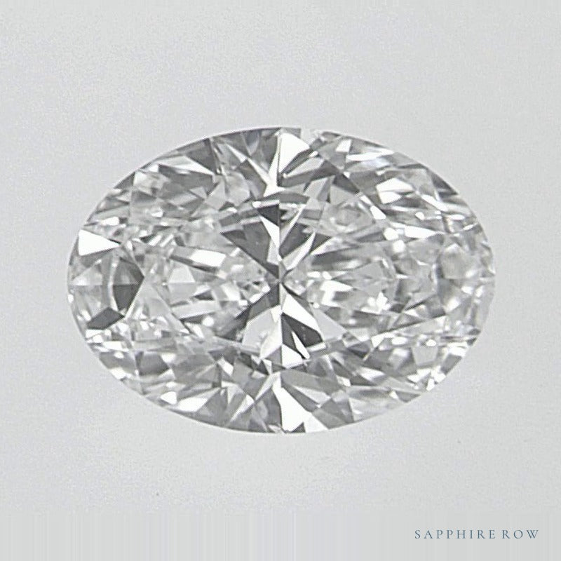 0.60 ct natural diamond, oval cut | Sapphire Row · cut7