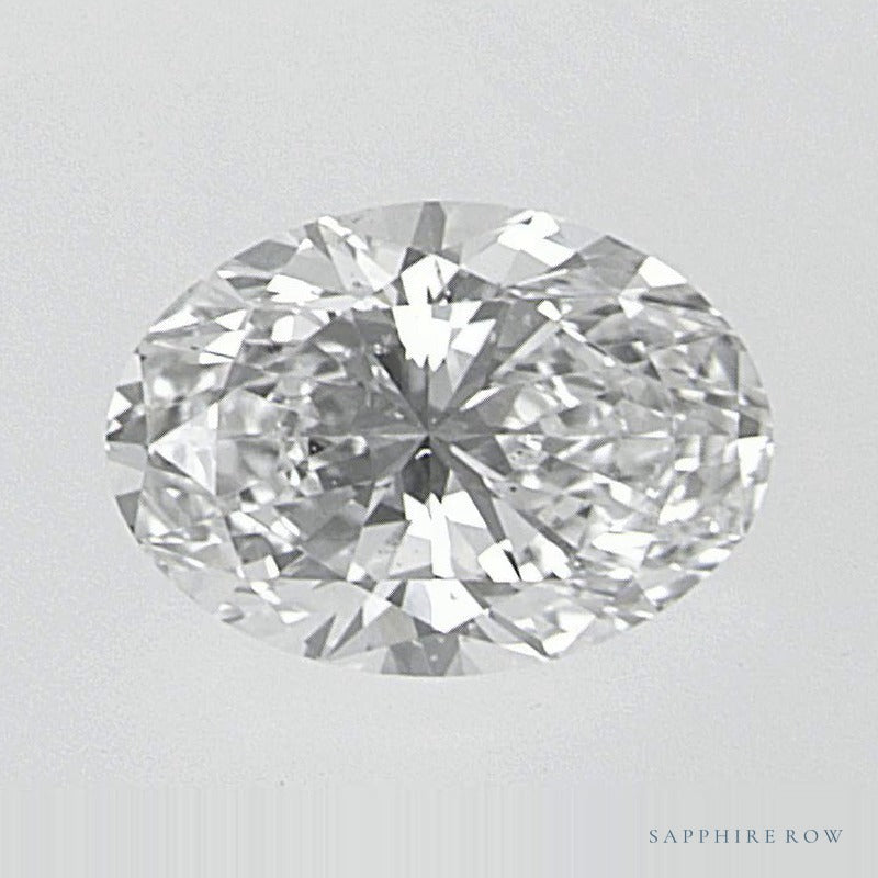 0.60 ct natural diamond, oval cut | Sapphire Row · cut7