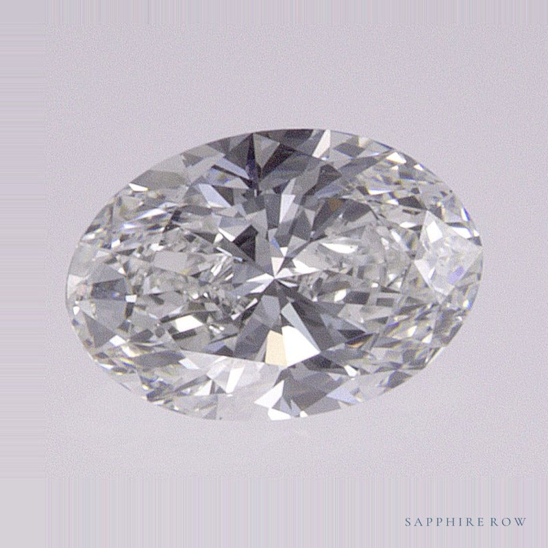 0.60 ct natural diamond, oval cut | Sapphire Row · cut7