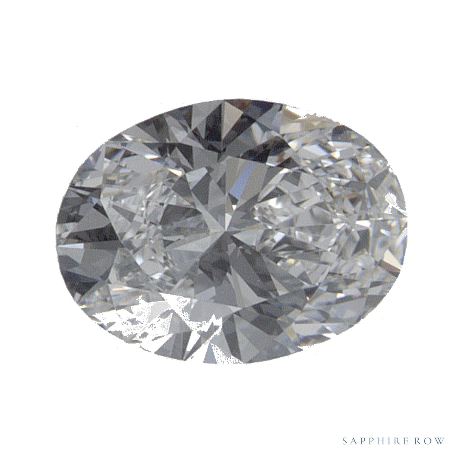 0.60 ct natural diamond, oval cut | Sapphire Row · cut4