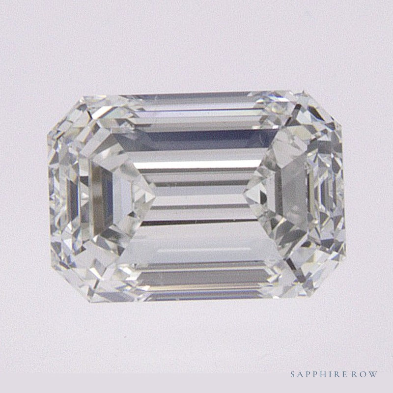0.60 ct natural diamond, emerald cut | Sapphire Row · cut6